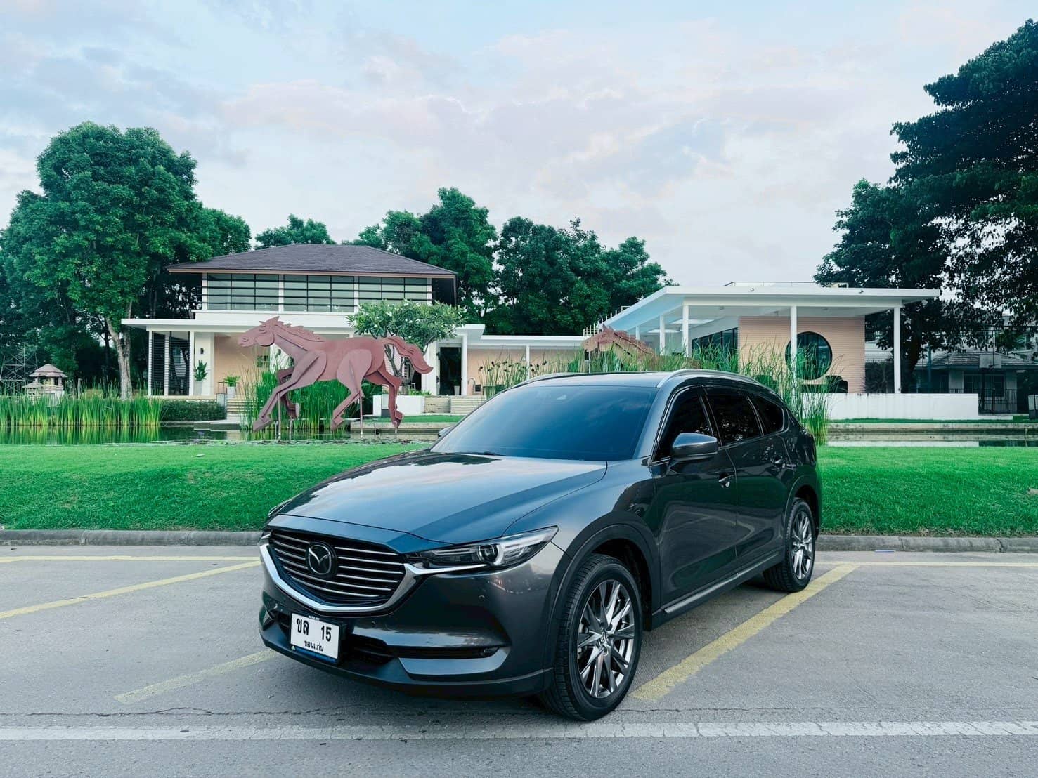 Mazda CX-8 รถเช่าอุดรธานี แก่นนคร คาร์เร้นท์